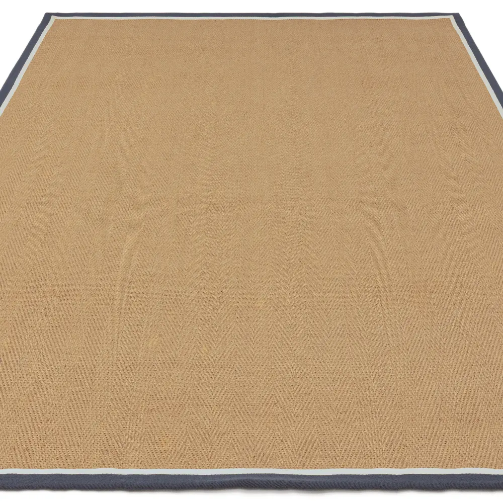 Bordo Herringbone Slate Cream