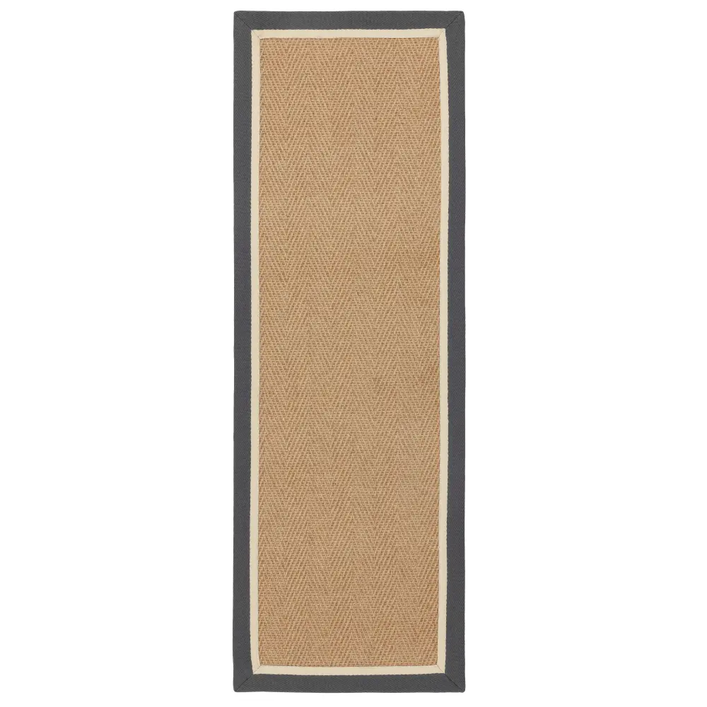 Bordo Herringbone Slate Cream - Image 5