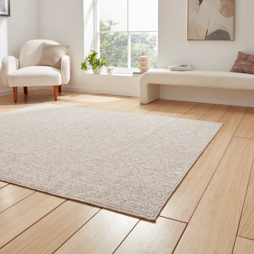 Boucle E6403 Brown Rug - Image 2