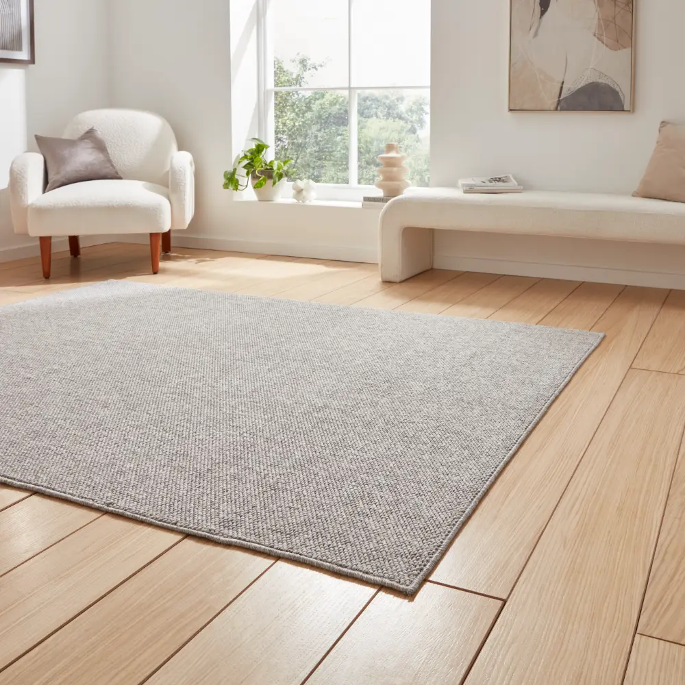 Boucle E6403 Grey Rug - Image 2