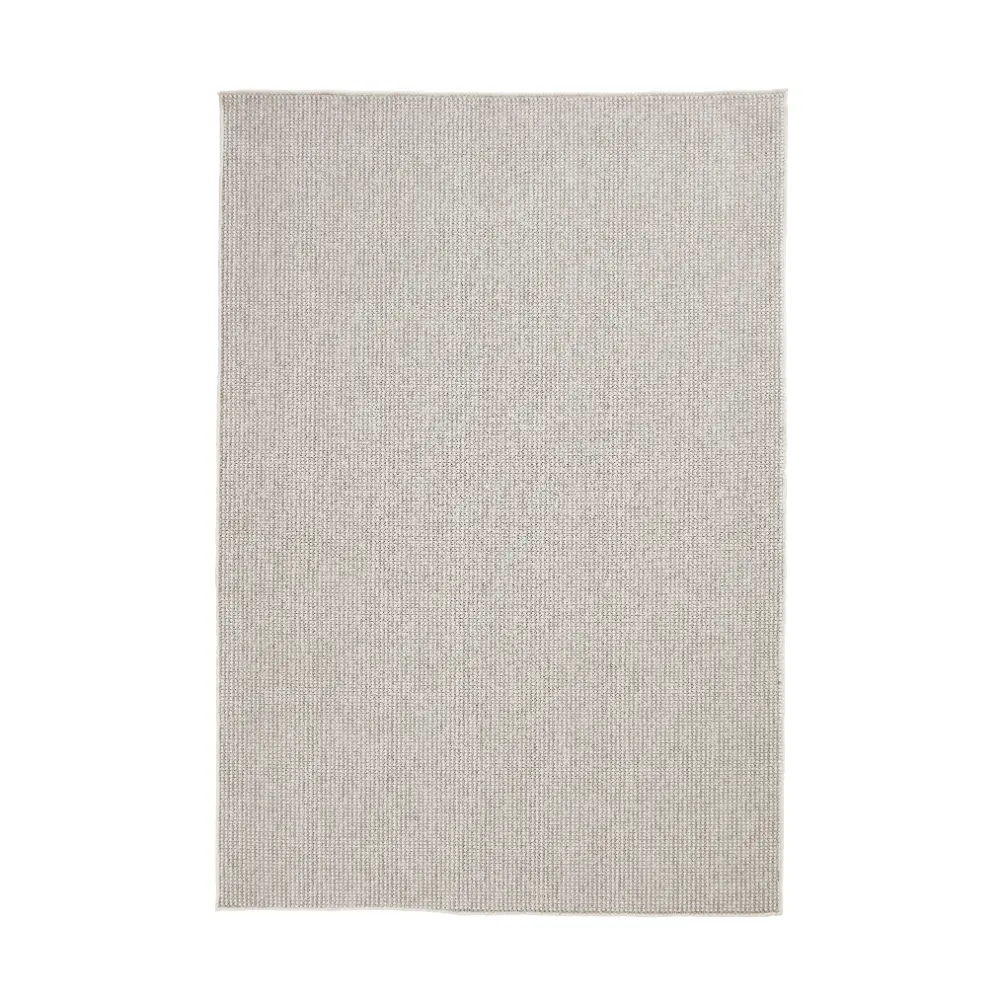 Boucle E6404 White/Grey Rug - Image 4