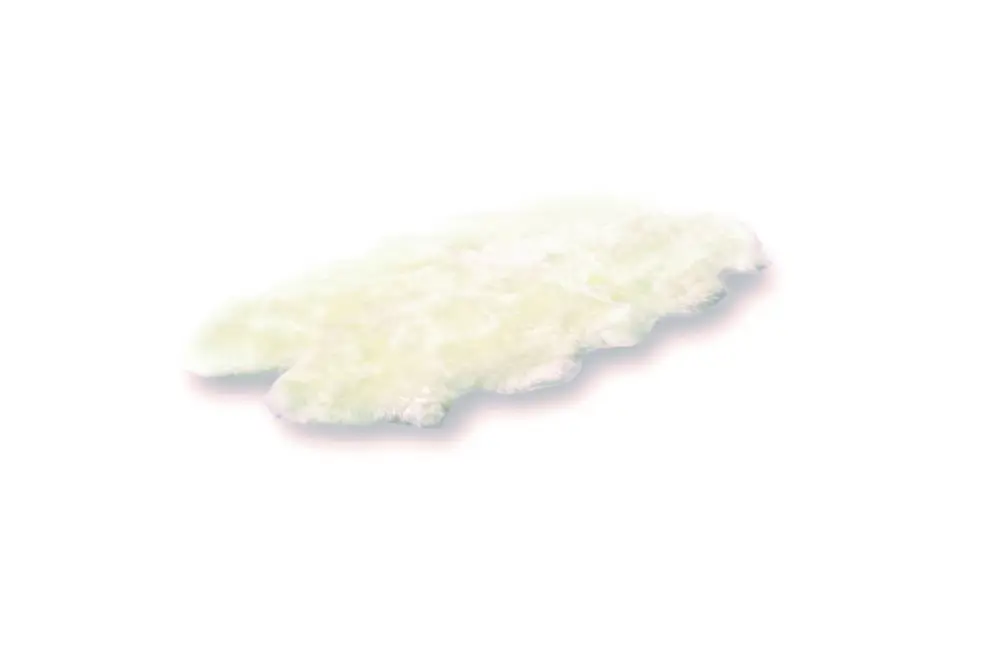 Bowron Sheep Skins Ivory Rug - Image 7