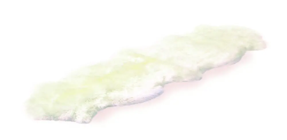Bowron Sheep Skins Ivory Rug - Image 8
