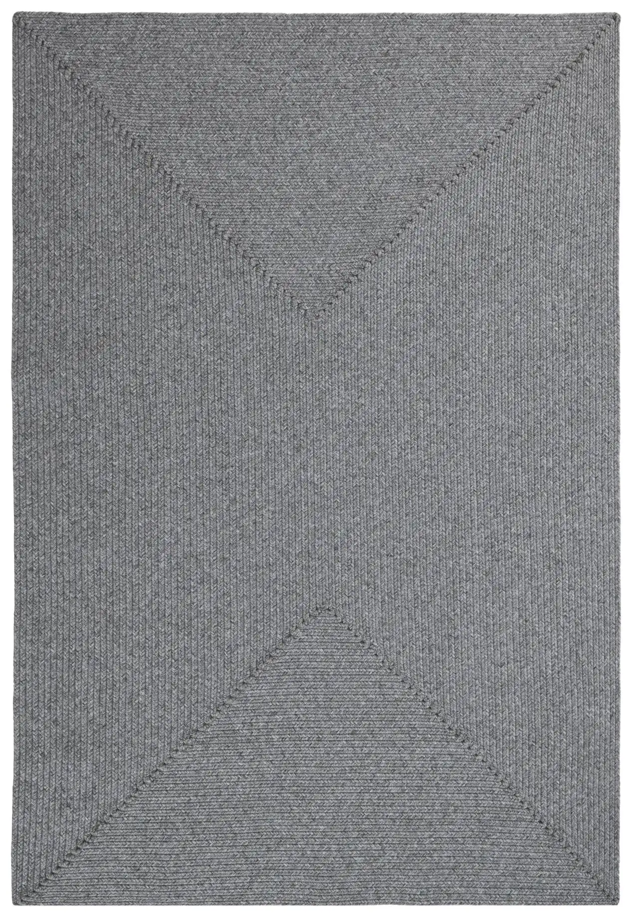 Braided 105551 Trenzado Light Grey Rug - Image 2