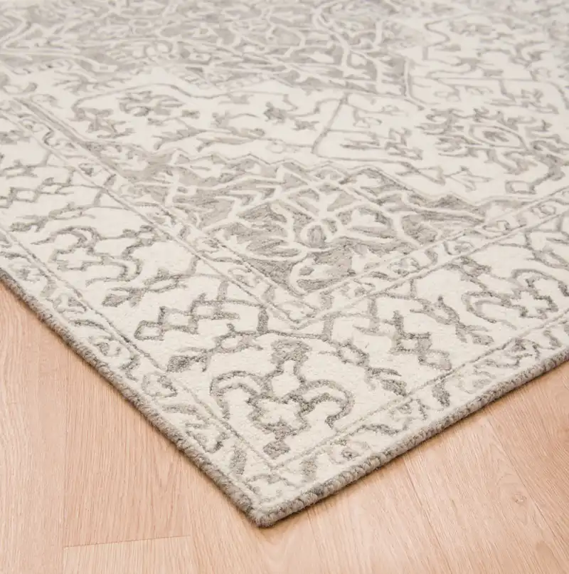 Bronte Silver Cream Rug - Image 3
