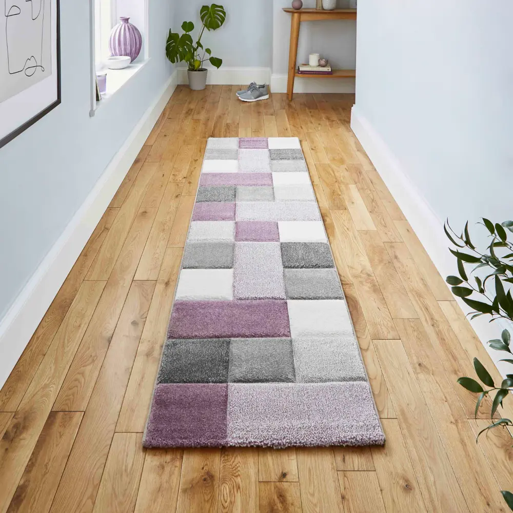 Brooklyn 646 Grey Purple Rug - Image 2