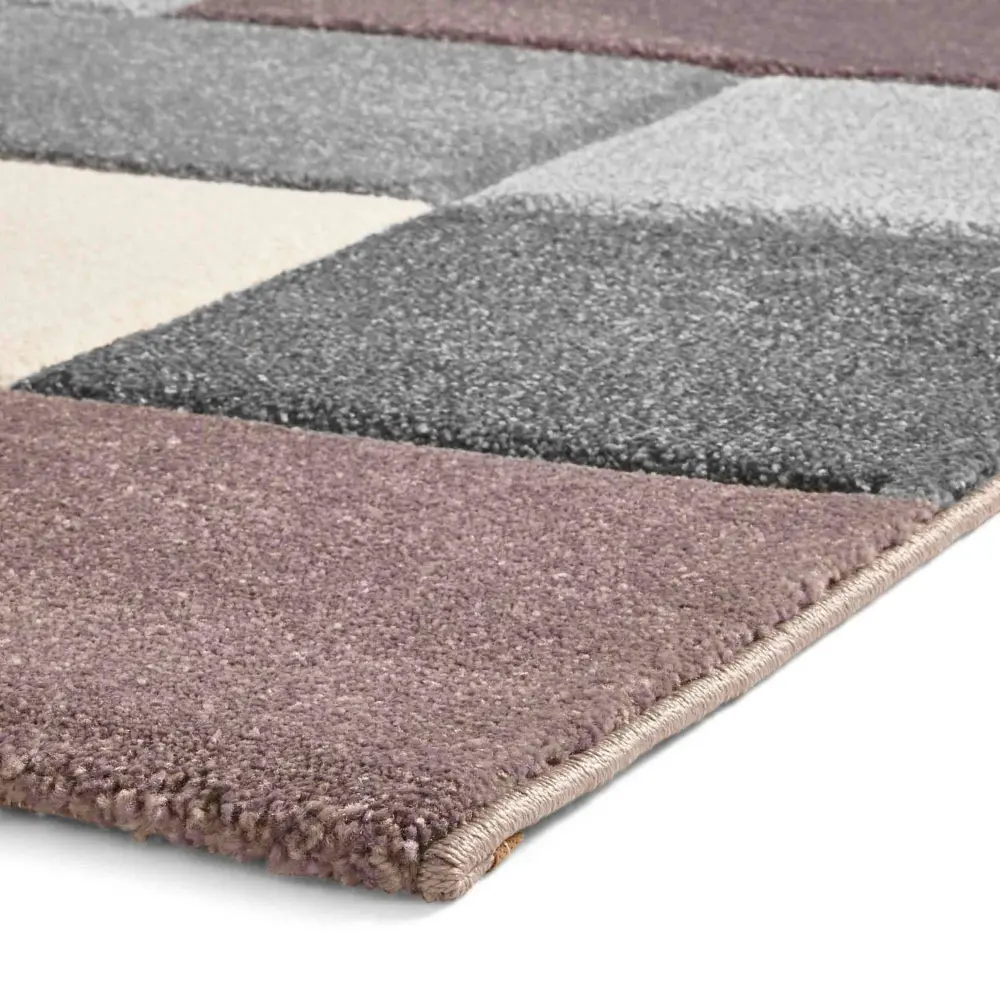 Brooklyn 646 Grey Purple Rug - Image 5