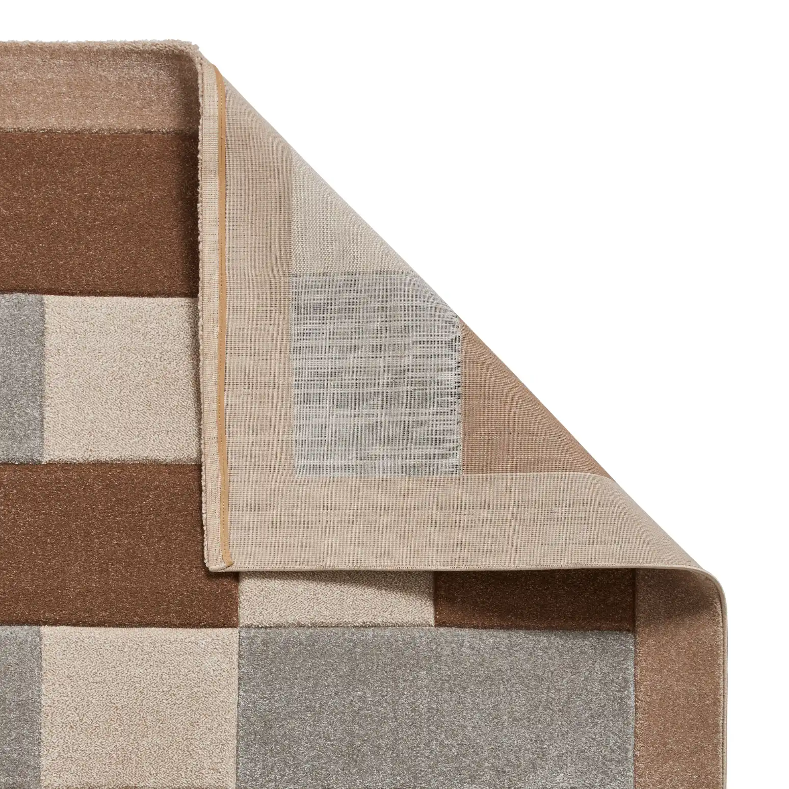 Brooklyn BRK04 Beige Grey Rug - Image 3