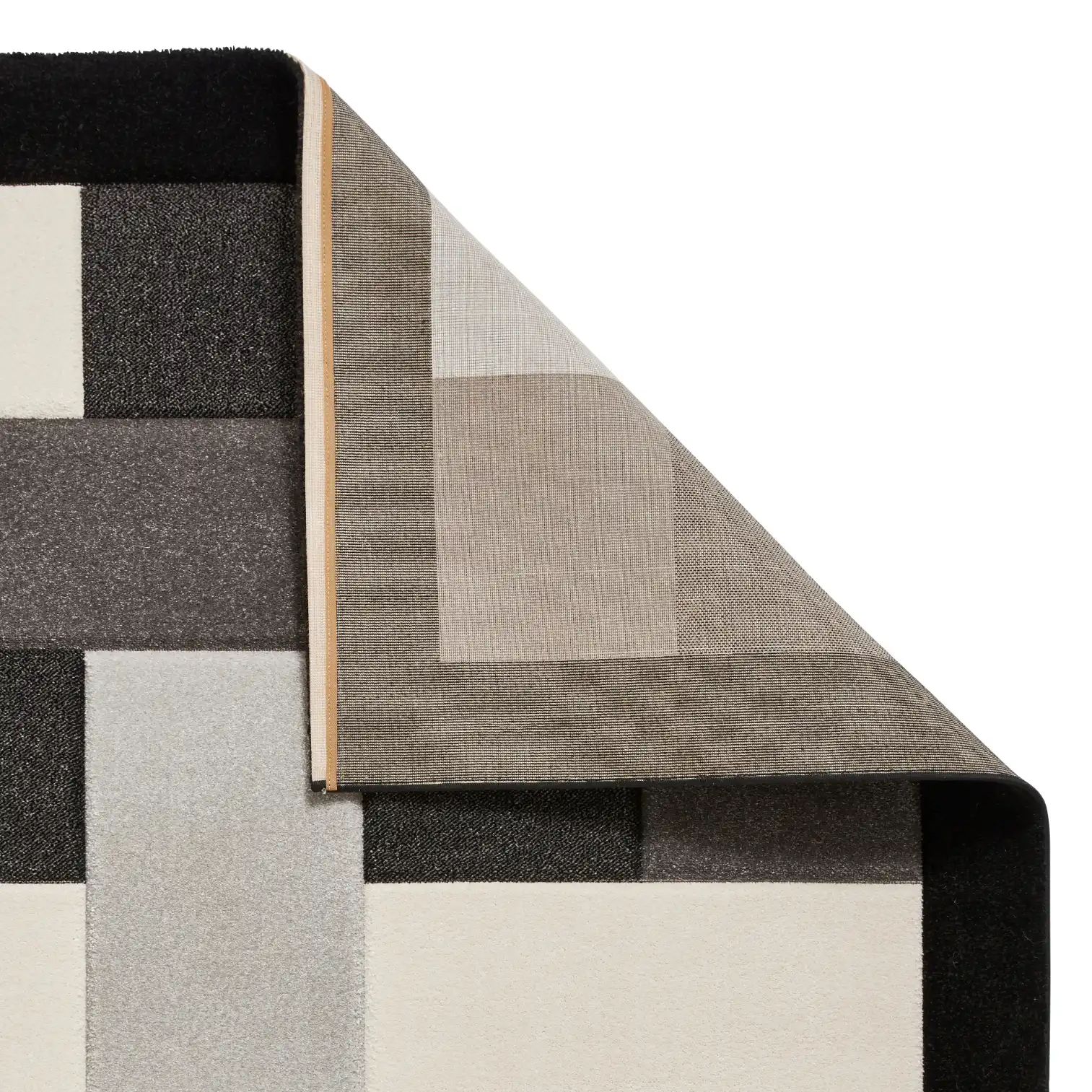 Brooklyn BRK04 Black Grey Rug - Image 3