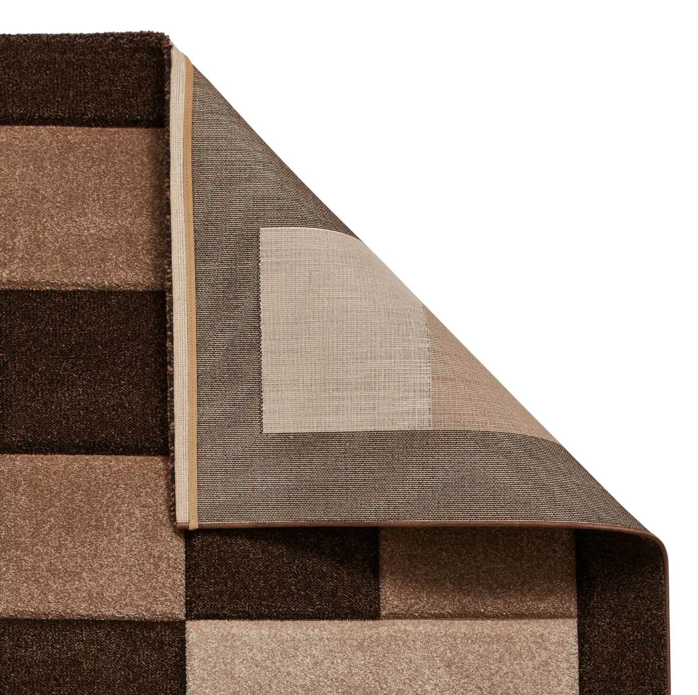 Brooklyn BRK04 Brown Beige Rug - Image 3