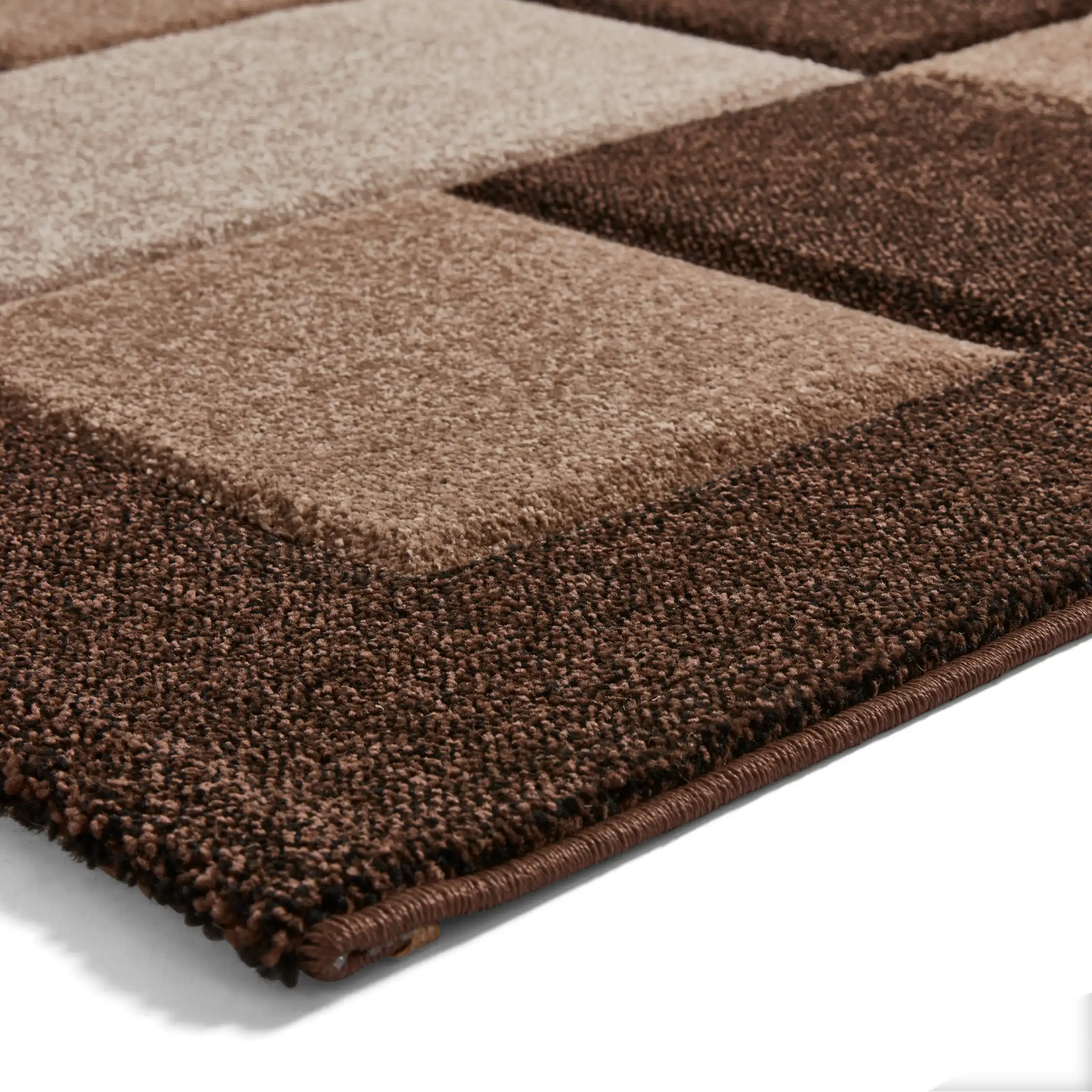 Brooklyn BRK04 Brown Beige Rug - Image 4