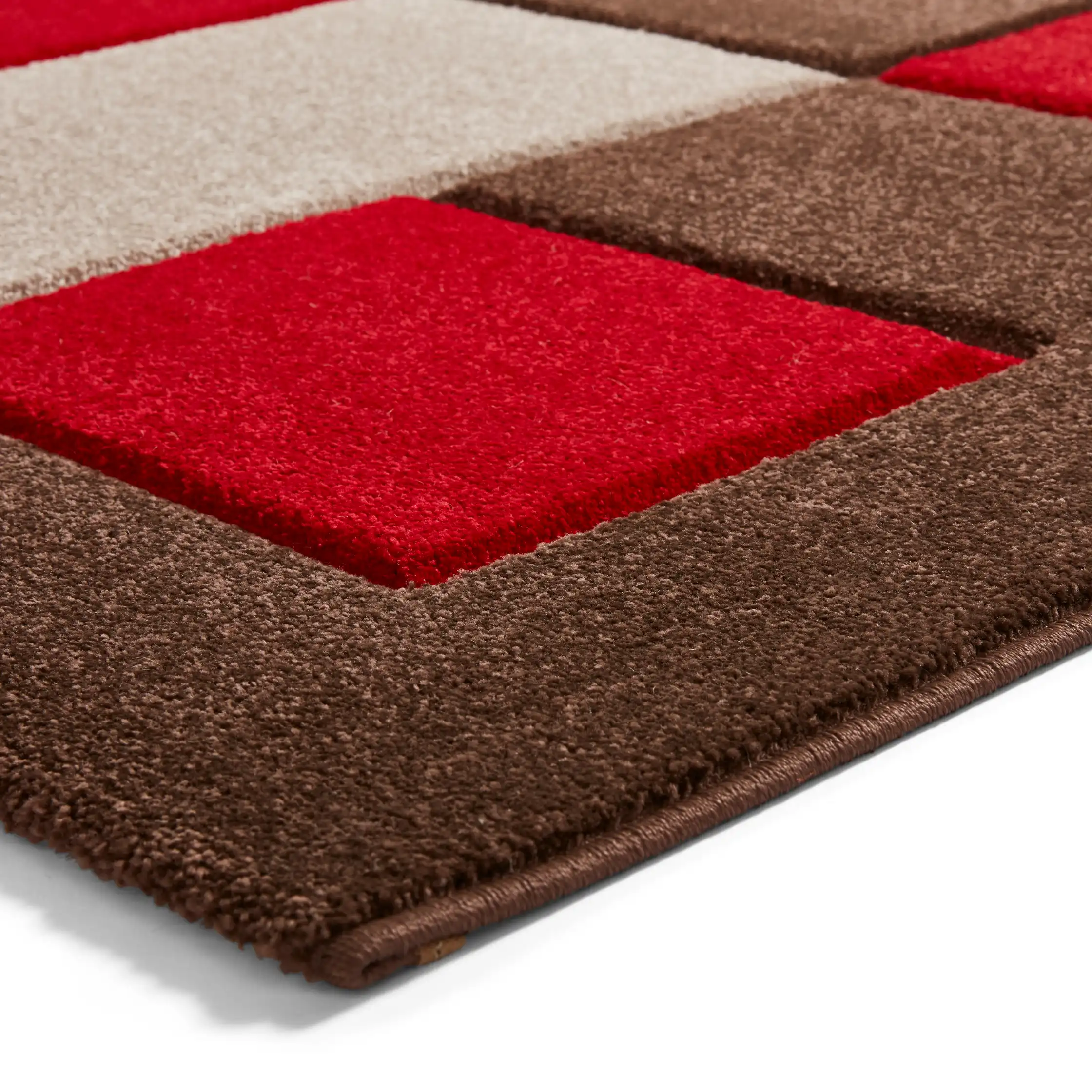 Brooklyn BRK04 Brown Red Rug - Image 4
