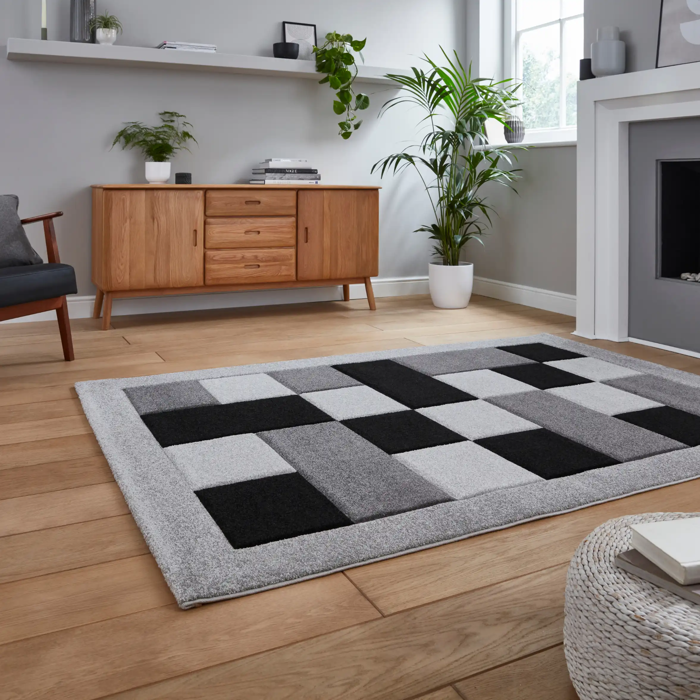 Brooklyn BRK04 Grey Rug - Image 4