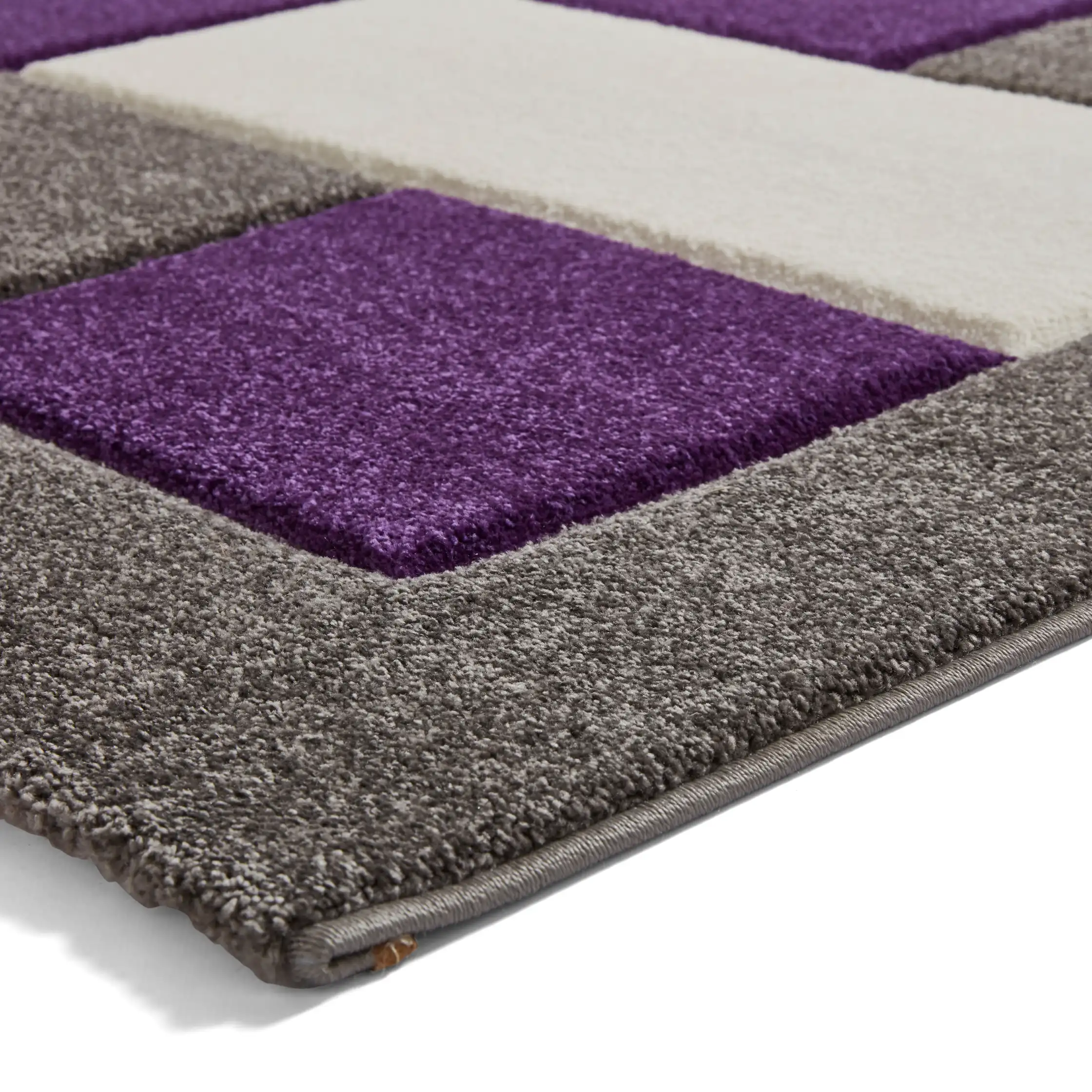 Brooklyn BRK04 Grey Purple Rug - Image 5
