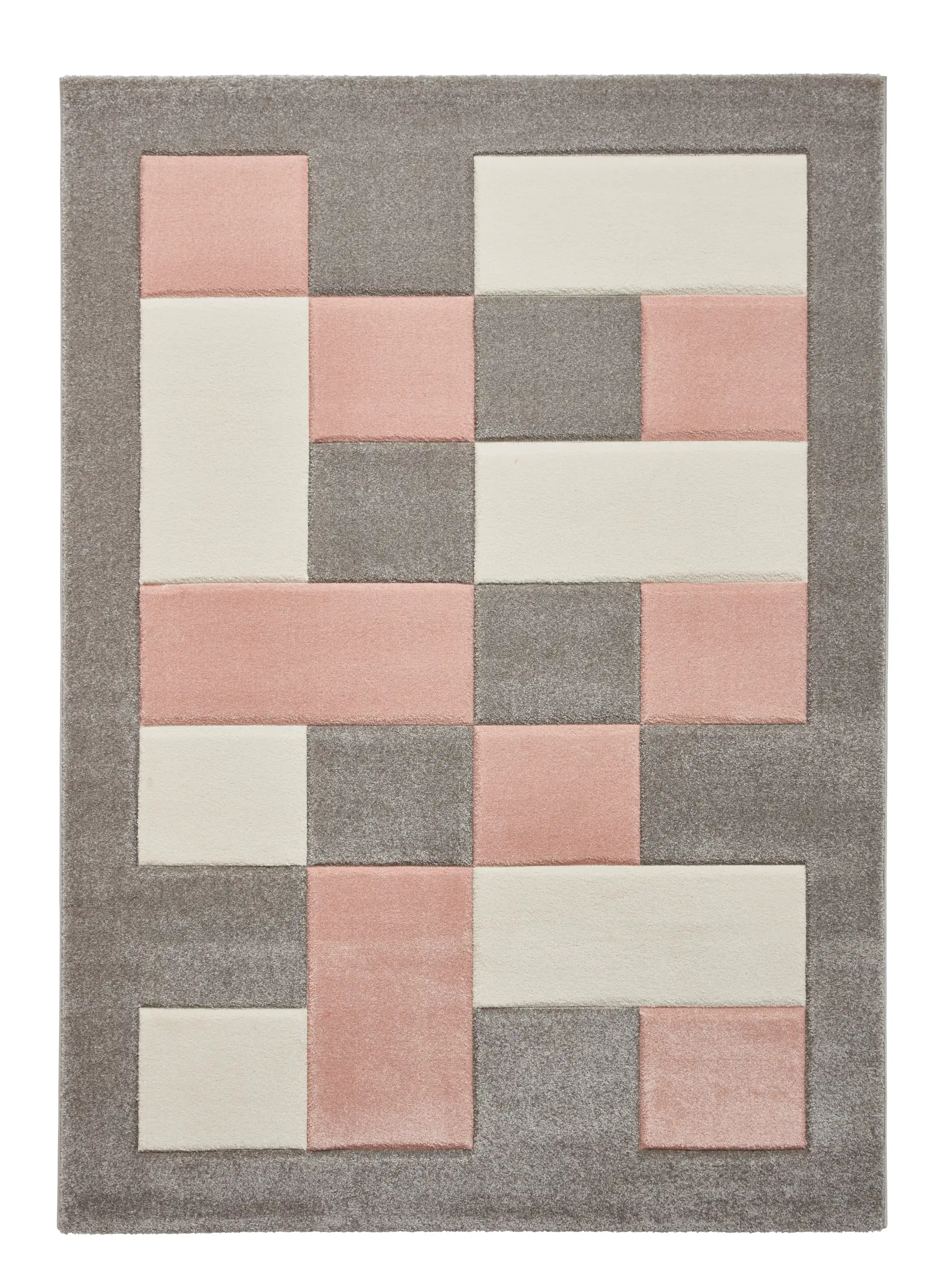 Brooklyn BRK04 Grey Rose Rug - Image 2