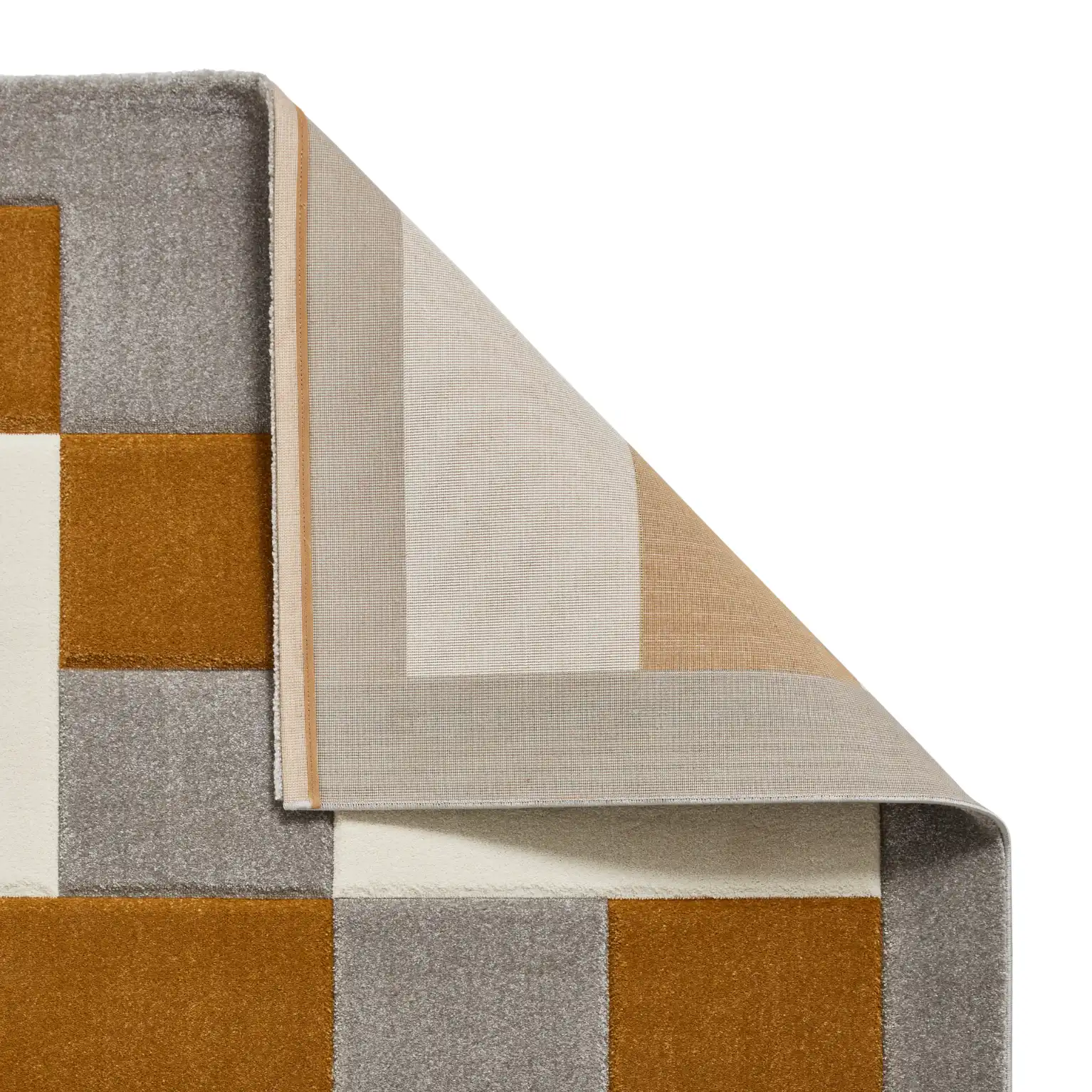 Brooklyn BRK04 Grey Yellow Rug - Image 3