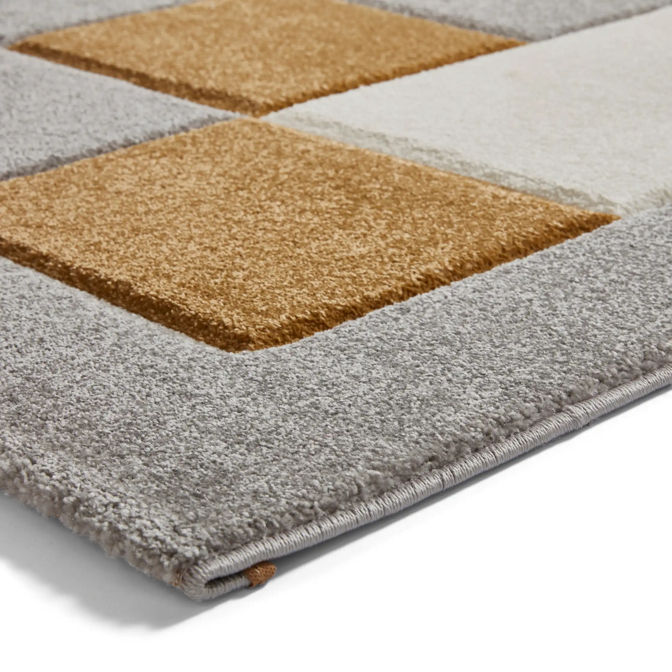 Brooklyn BRK04 Grey Yellow Rug - Image 4