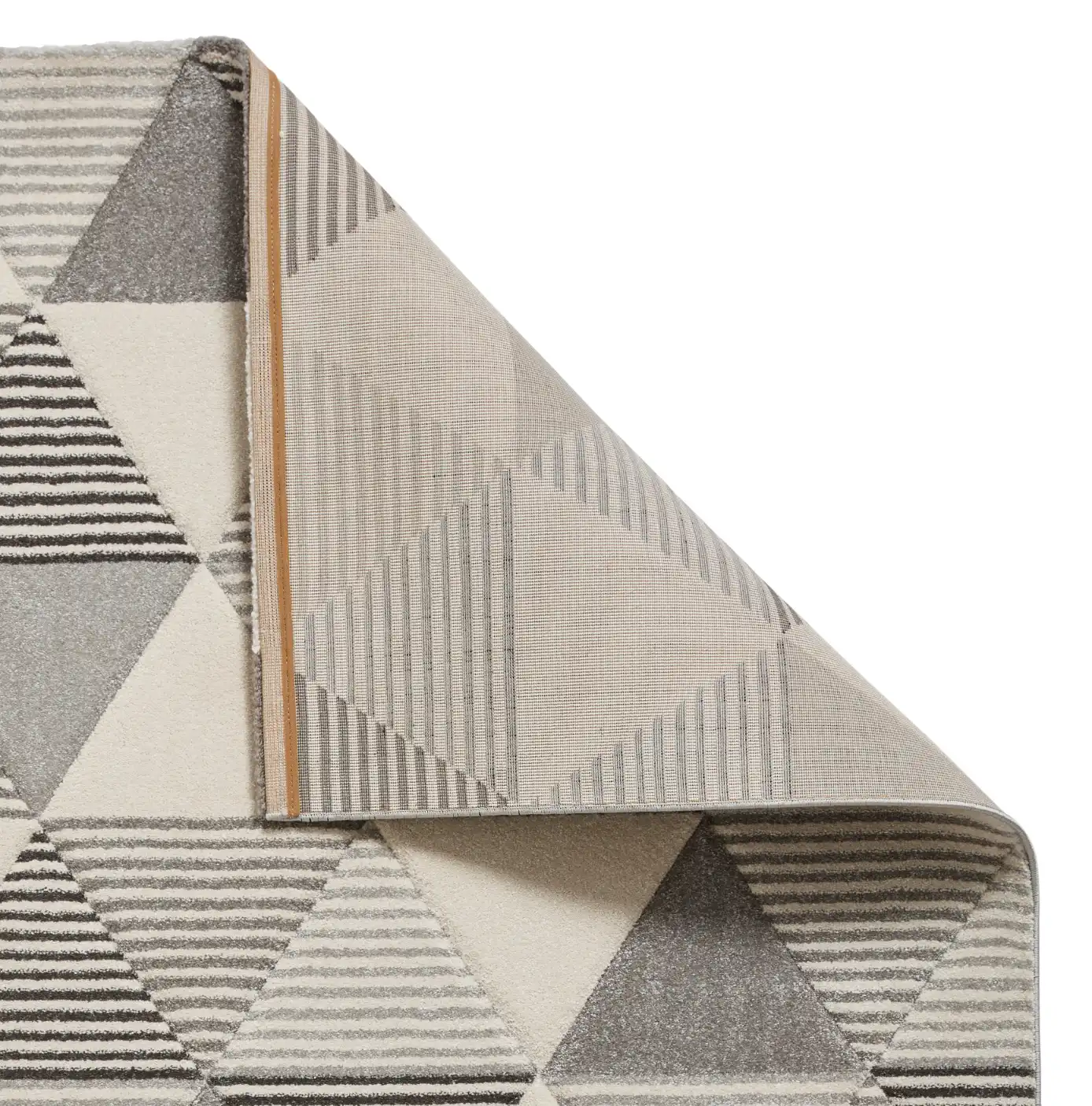 Brooklyn BRK15 Grey Beige Rug - Image 3