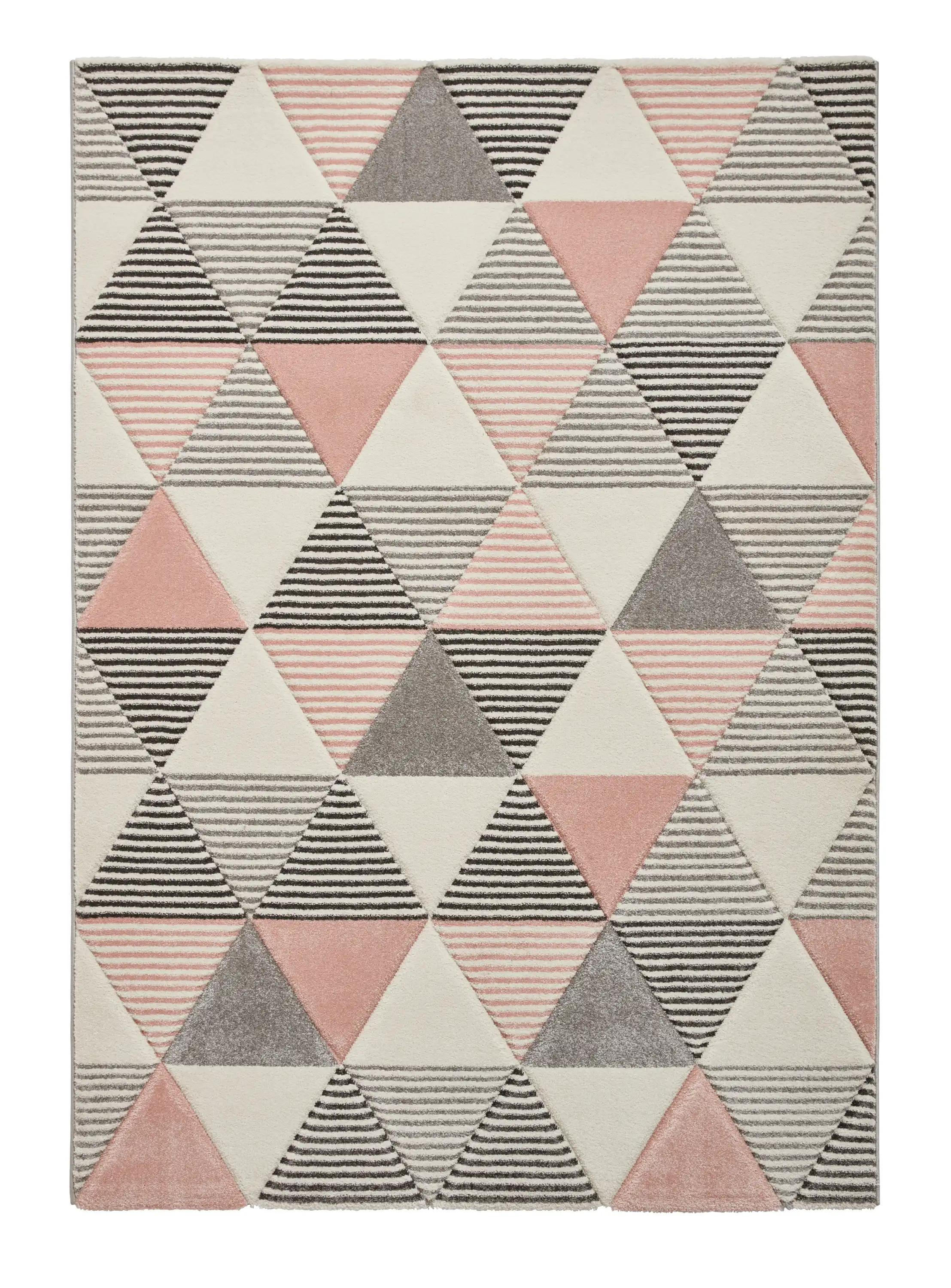 Brooklyn BRK15 Grey Rose Rug - Image 2