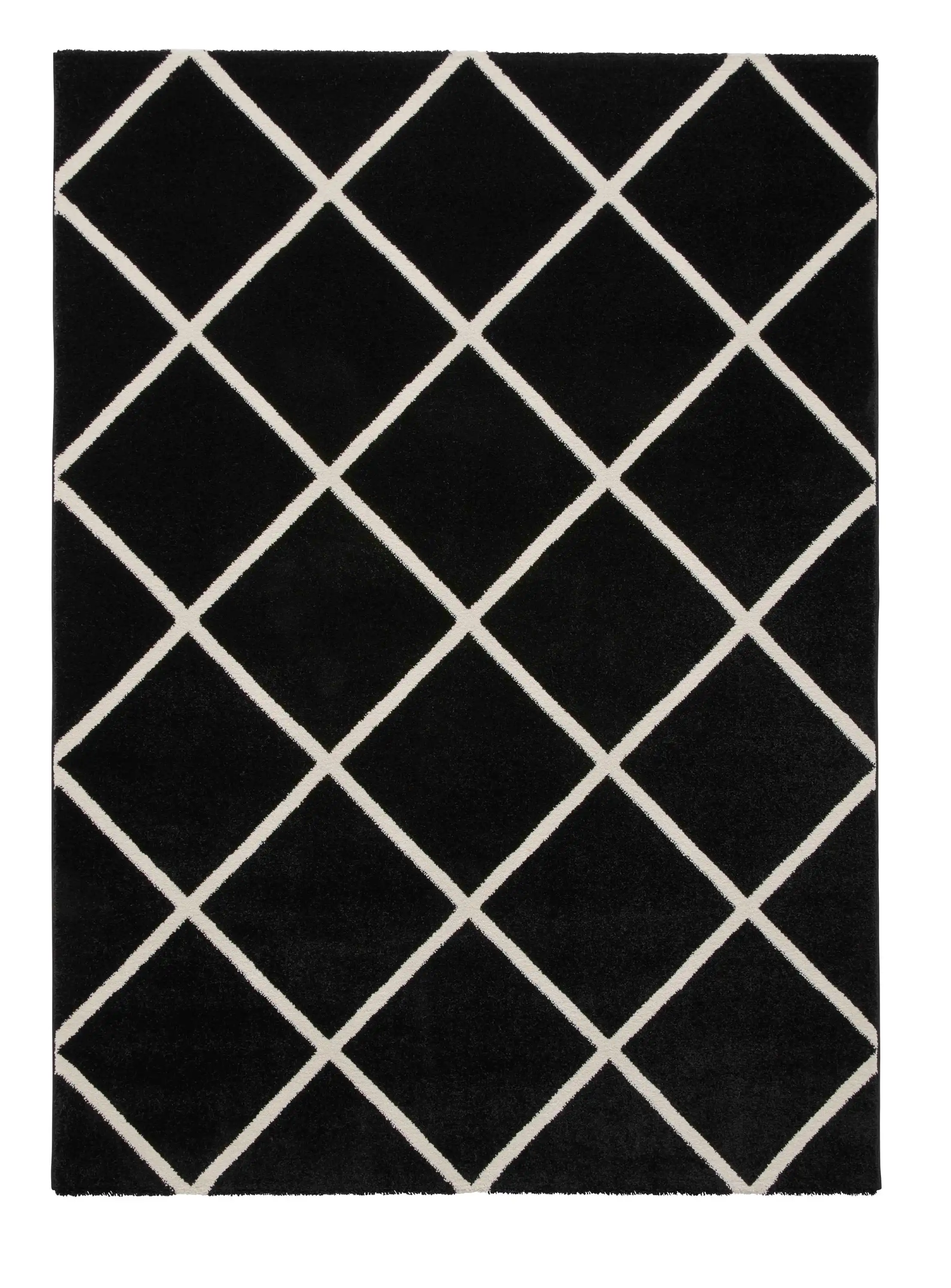 Brooklyn BRK35 Black White Rug - Image 2