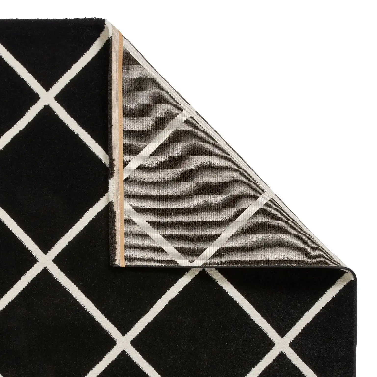 Brooklyn BRK35 Black White Rug - Image 4