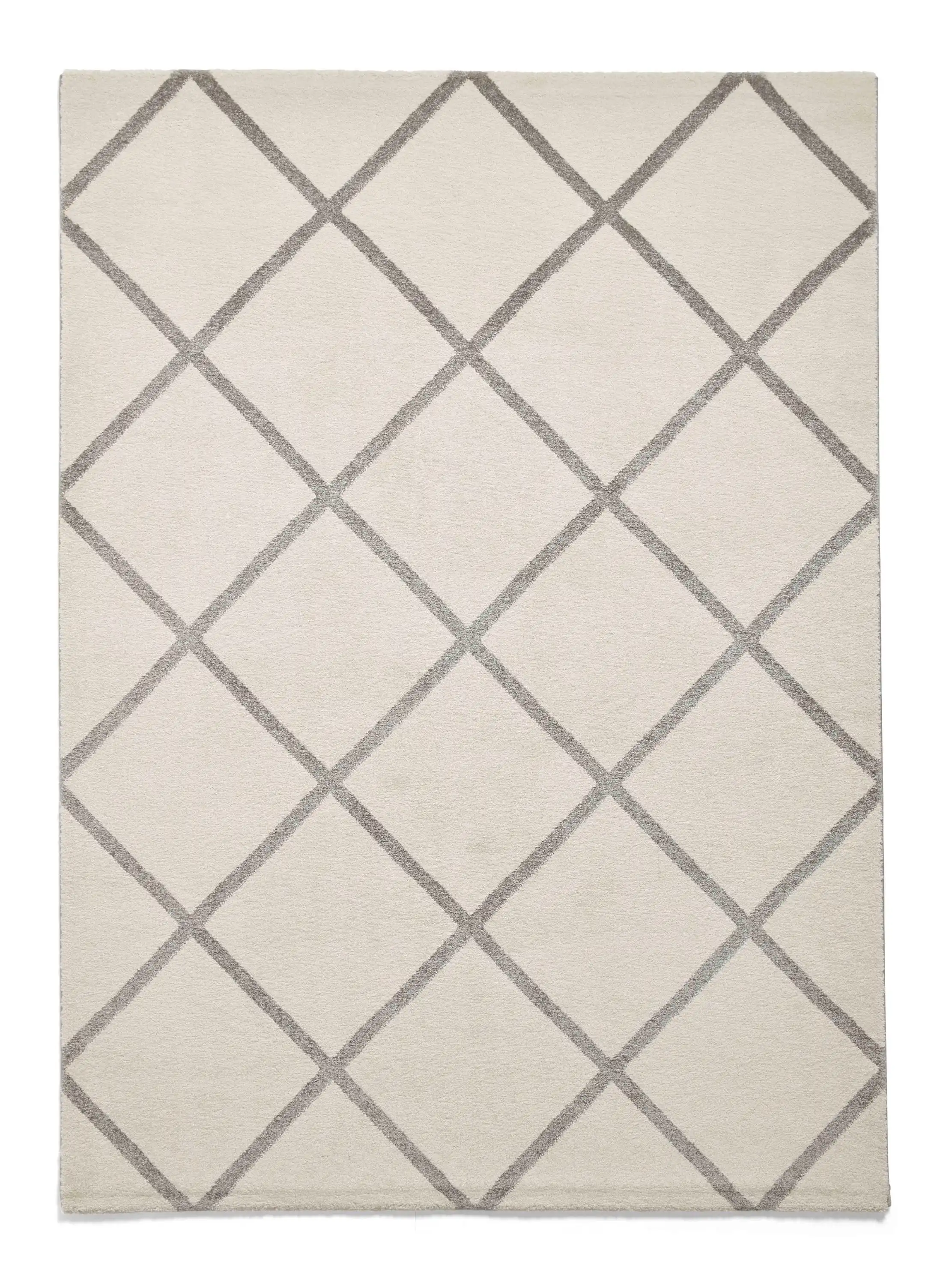 Brooklyn BRK35 Cream Grey Rug - Image 2