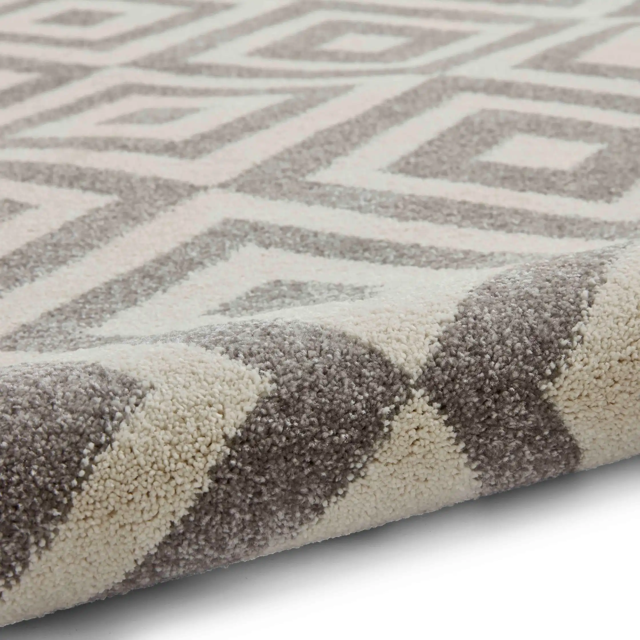 Brooklyn BRK89 Grey White Rug - Image 3