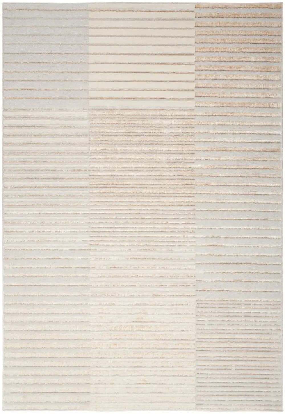 Brushstrokes BSK04 Beige Silver 1 Rug - Image 7