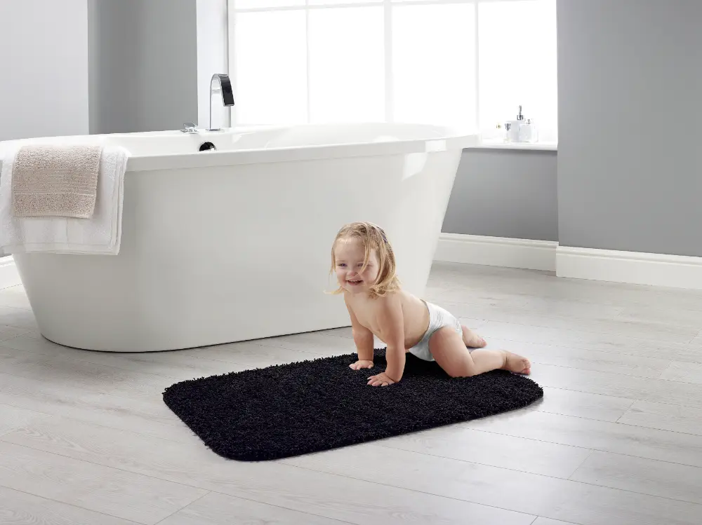Buddy Bath Mat Black - Image 4