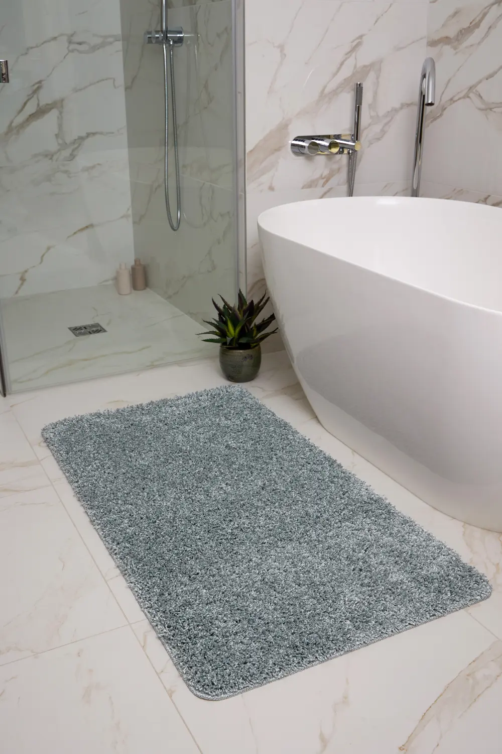 Buddy Bath Mat Fleck Blue - Image 11