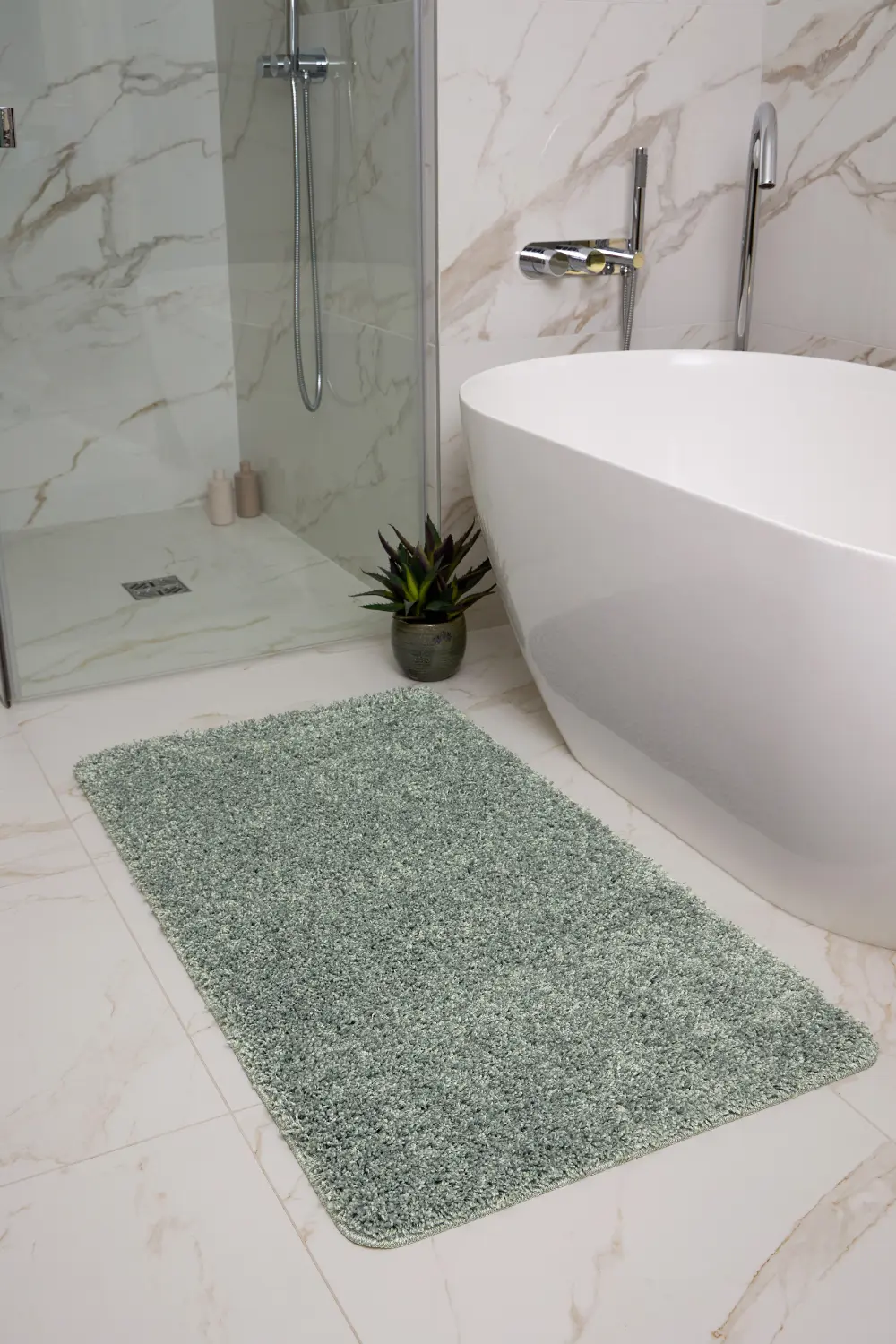Buddy Bath Mat Fleck Green - Image 10