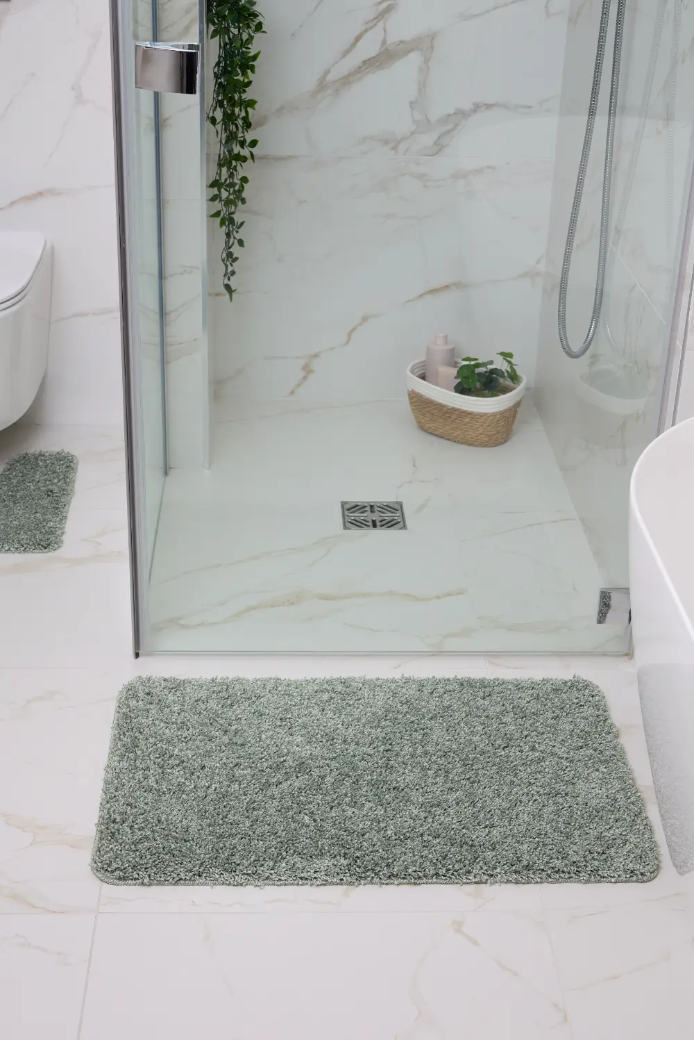 Buddy Bath Mat Fleck Green - Image 11