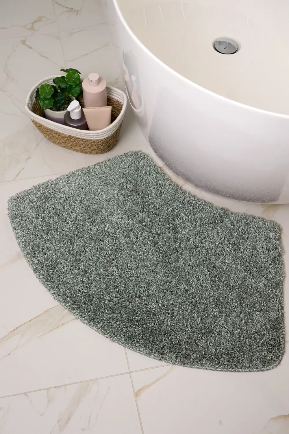 Buddy Bath Mat Fleck Green - Image 4