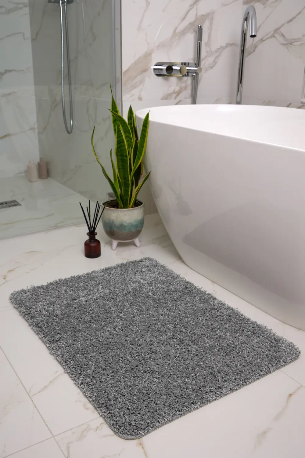 Buddy Bath Mat Ghost Grey - Image 5