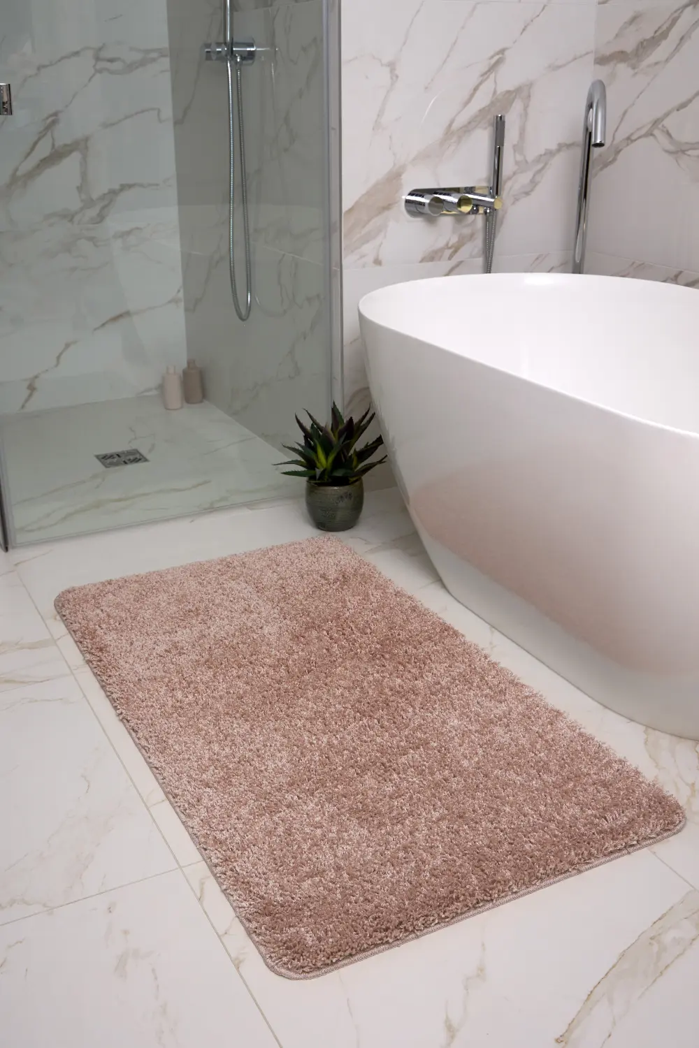 Buddy Bath Mat Nude Pink - Image 4