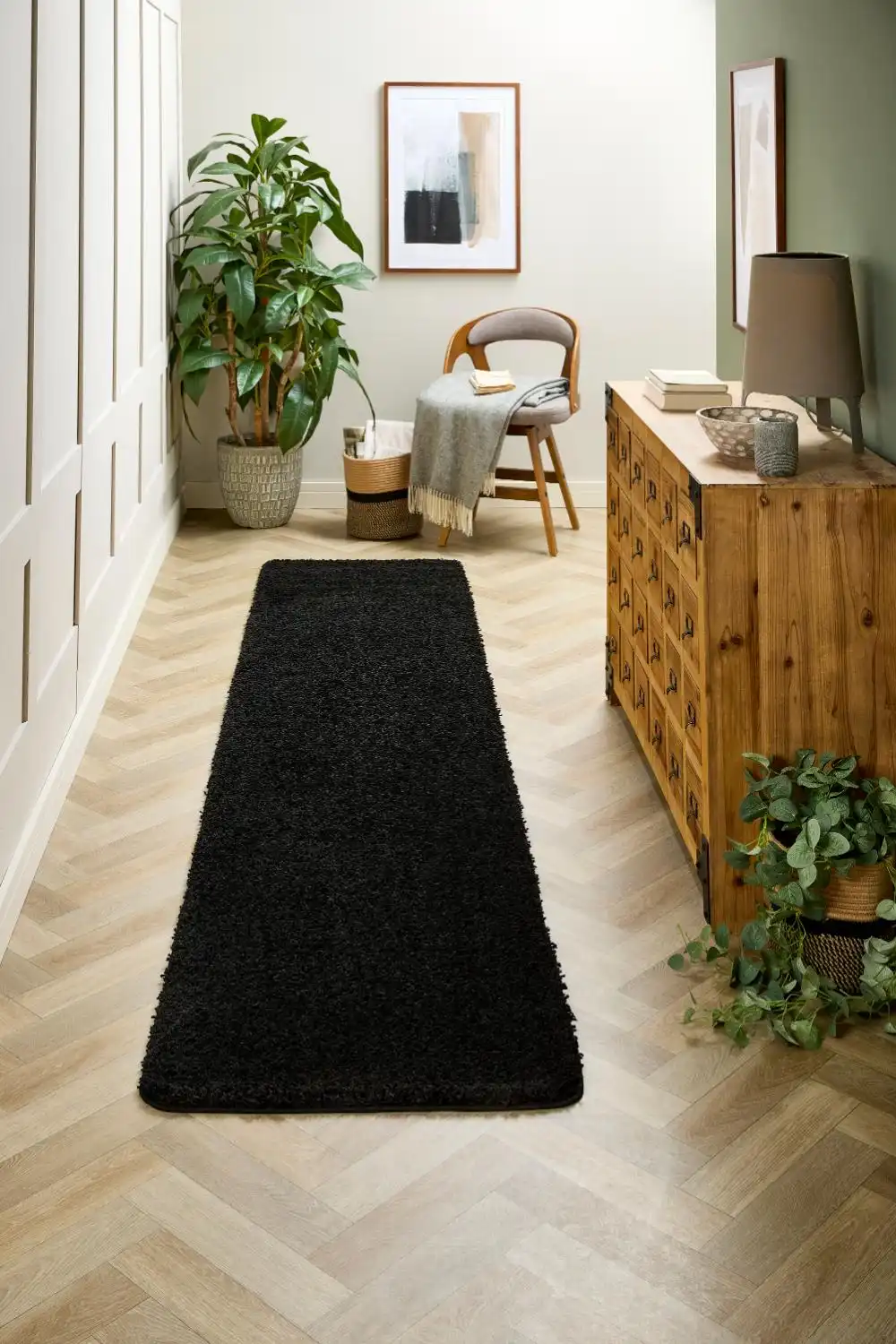 Buddy Washable Black Rug - Image 4