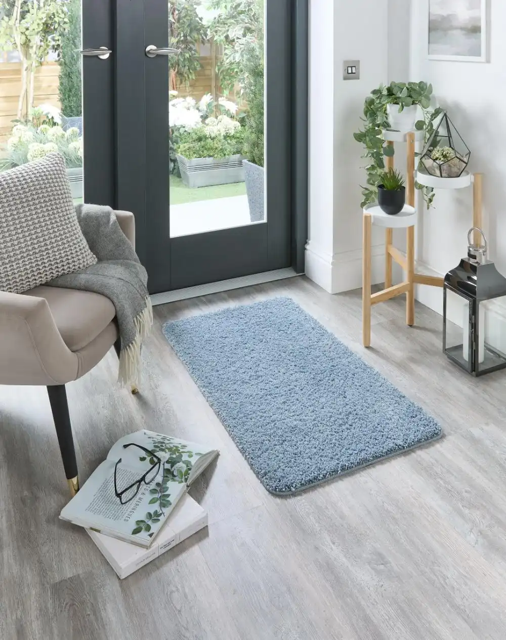 Buddy Washable Denim Rug - Image 3