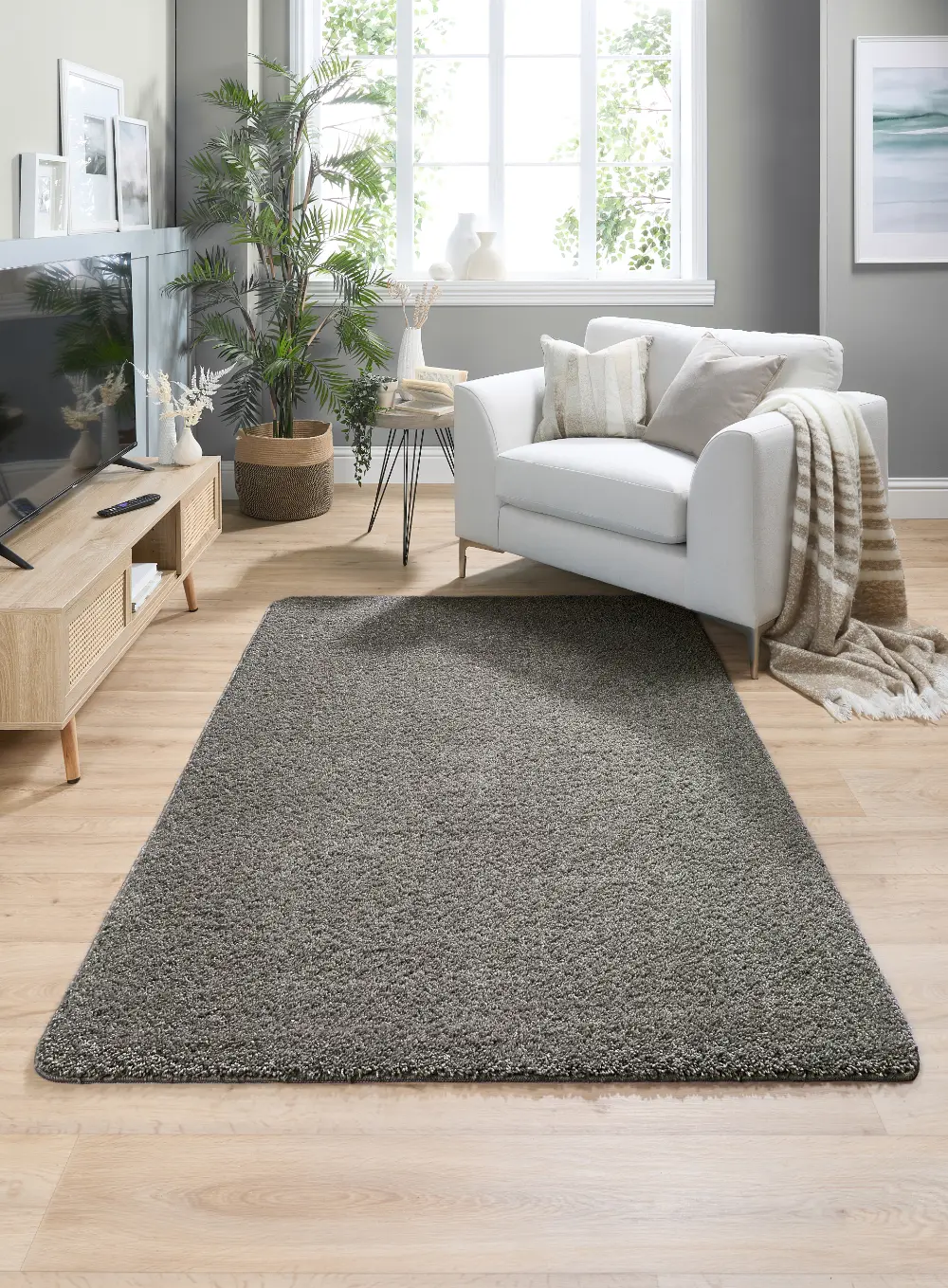 Buddy Washable Fleck Grey Mix - Image 6
