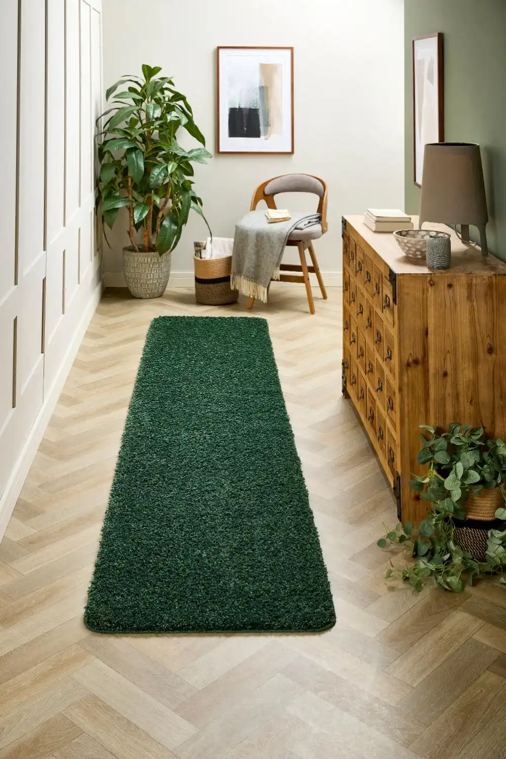 Buddy Washable Forest Green Rug - Image 5