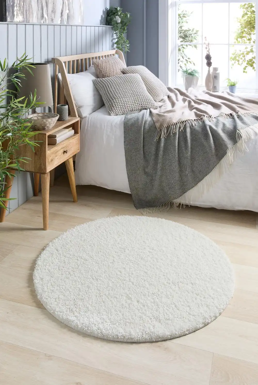 Buddy Washable Ivory Rug - Image 5