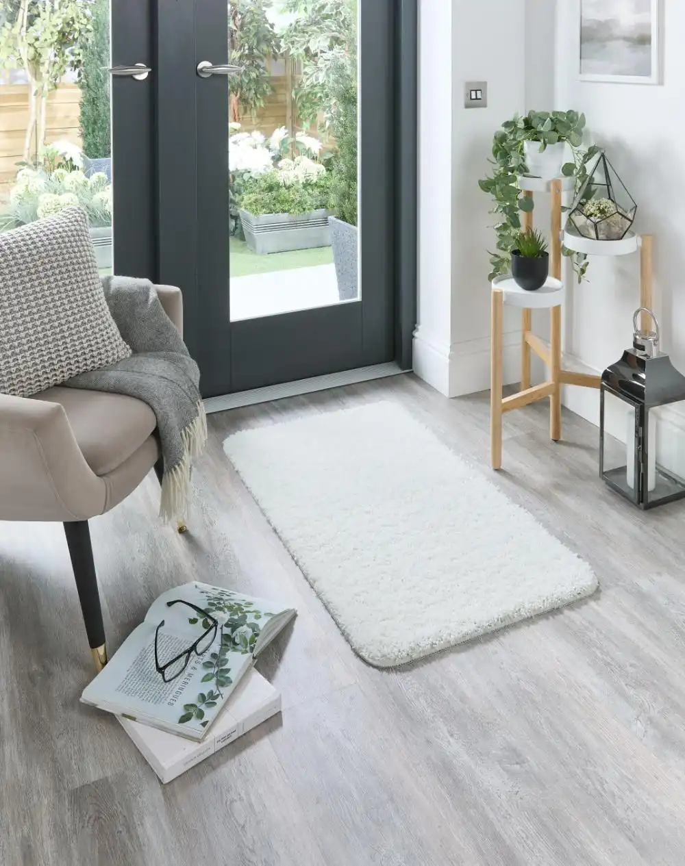 Buddy Washable Ivory Rug - Image 6