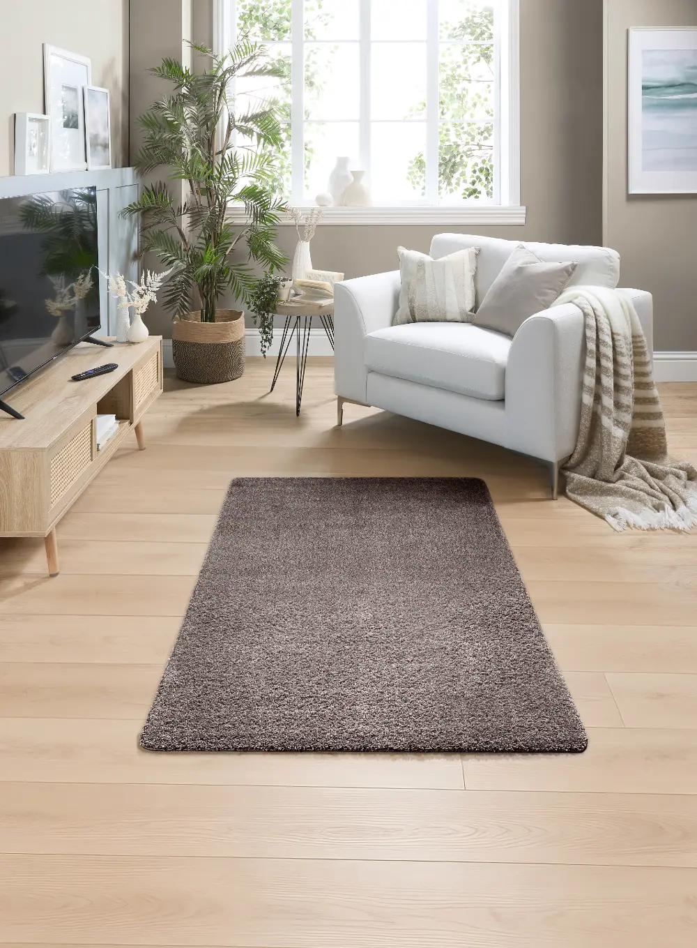 Buddy Washable Mocha Fleck - Image 4