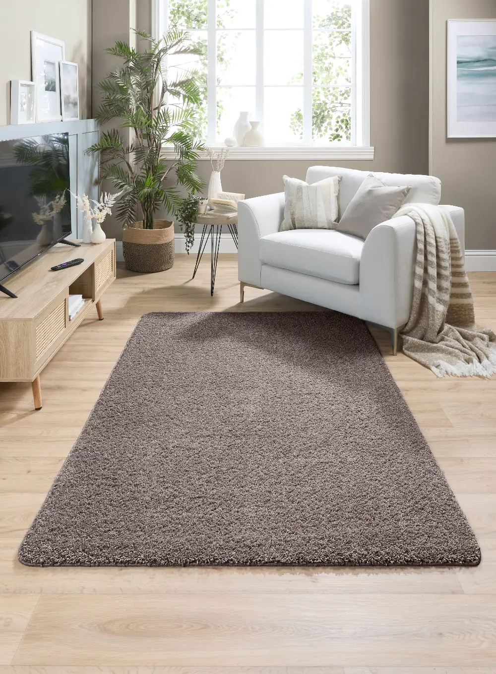 Buddy Washable Mocha Fleck - Image 6
