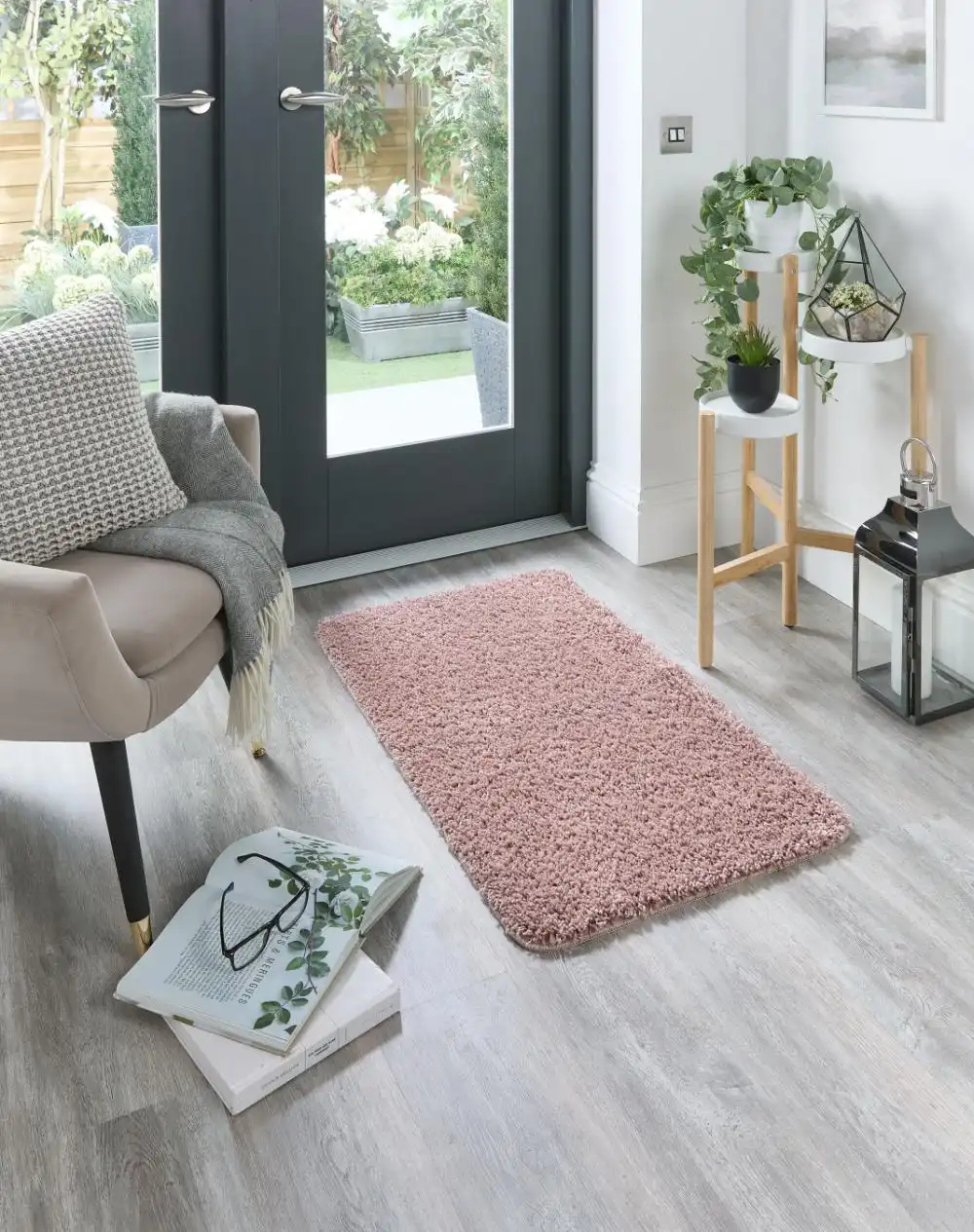 Buddy Washable Nude Pink Rug - Image 5