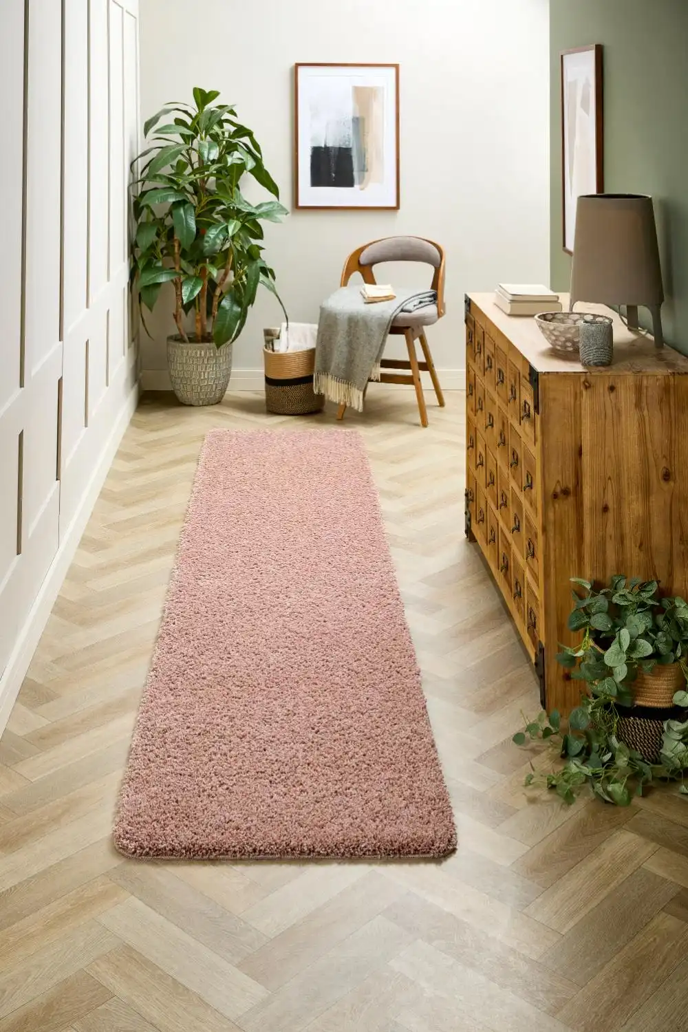 Buddy Washable Nude Pink Rug - Image 7