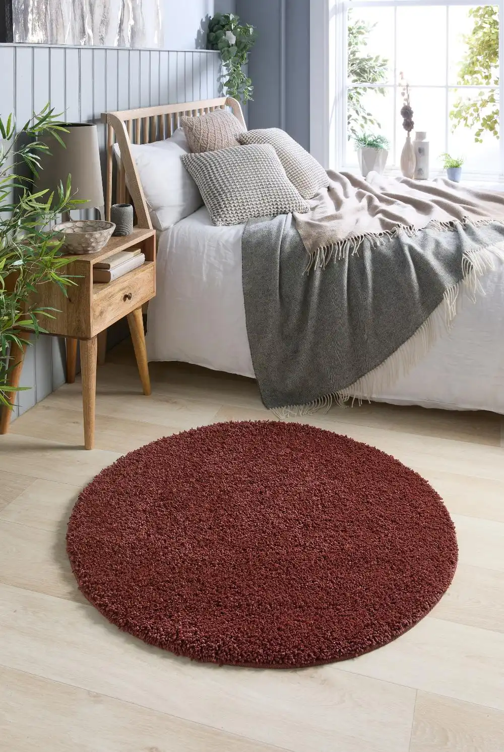 Buddy Washable Ox Red Rug - Image 4