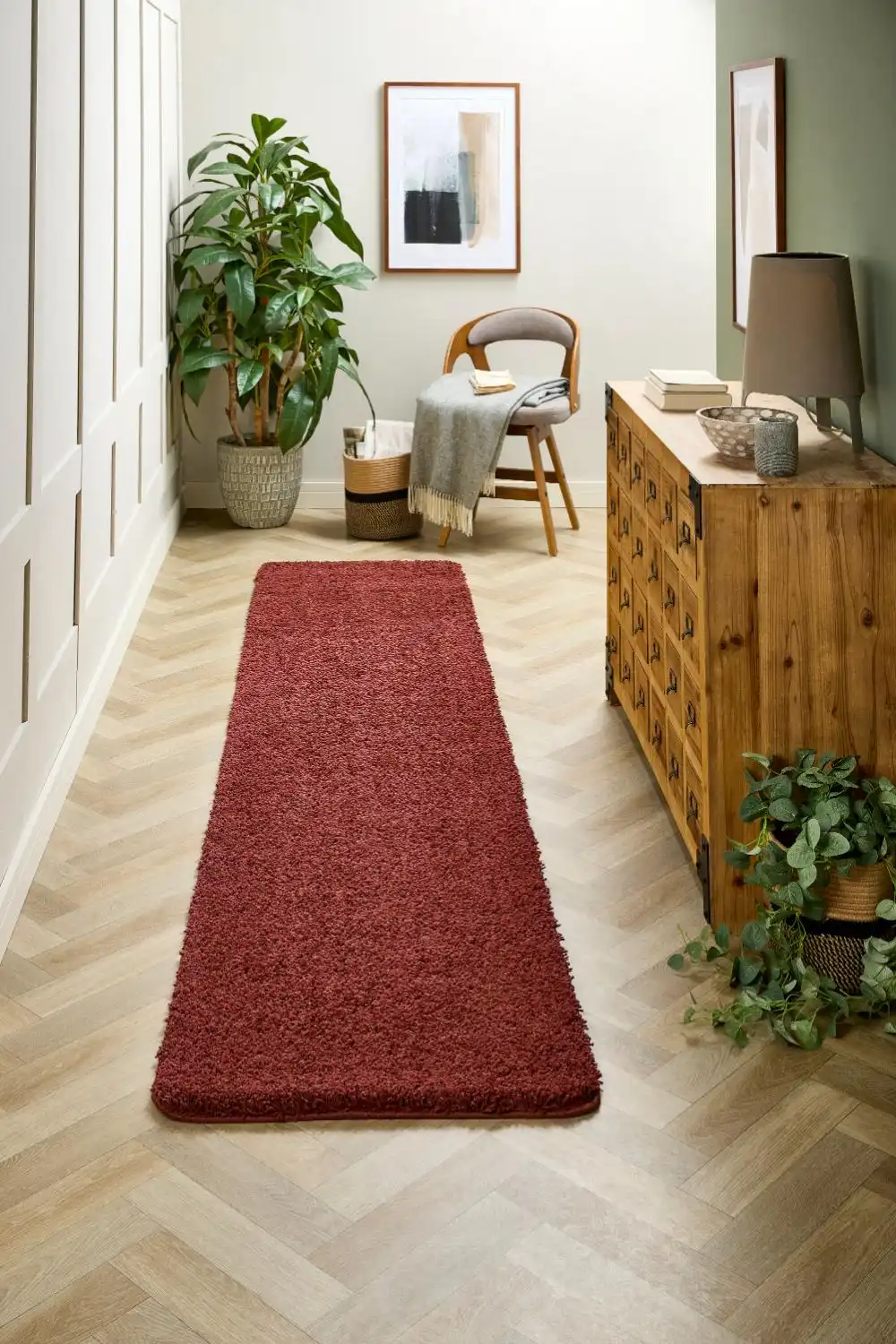 Buddy Washable Ox Red Rug - Image 5