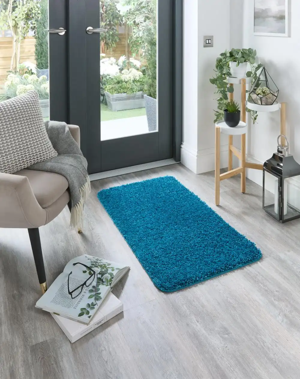 Buddy Washable Teal Rug - Image 3