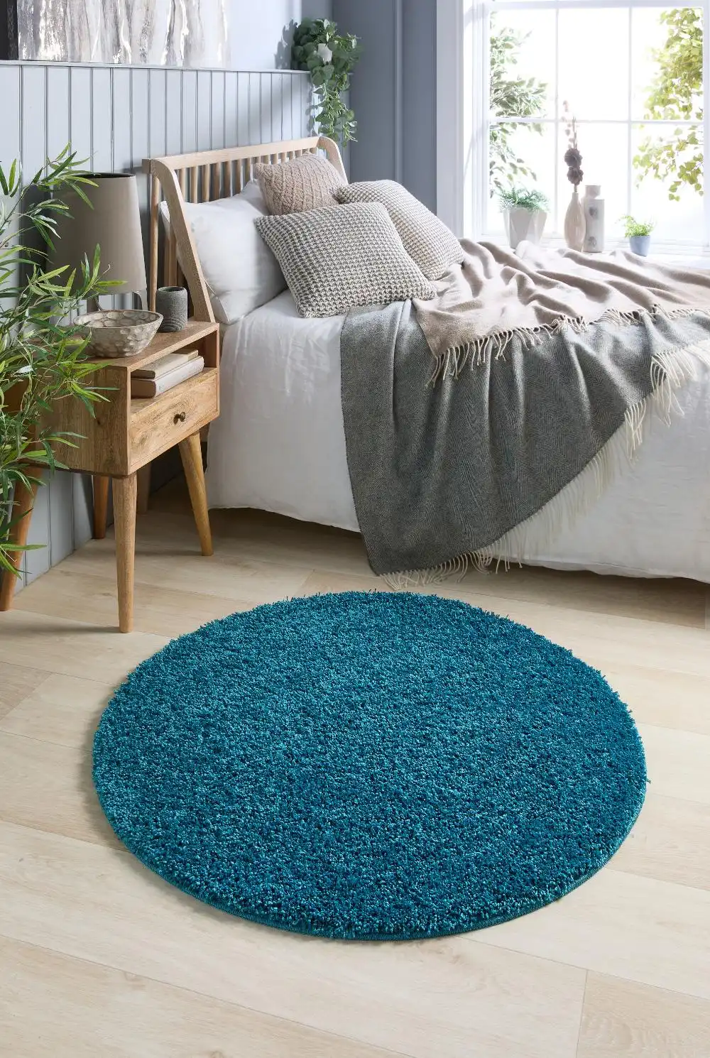 Buddy Washable Teal Rug - Image 5