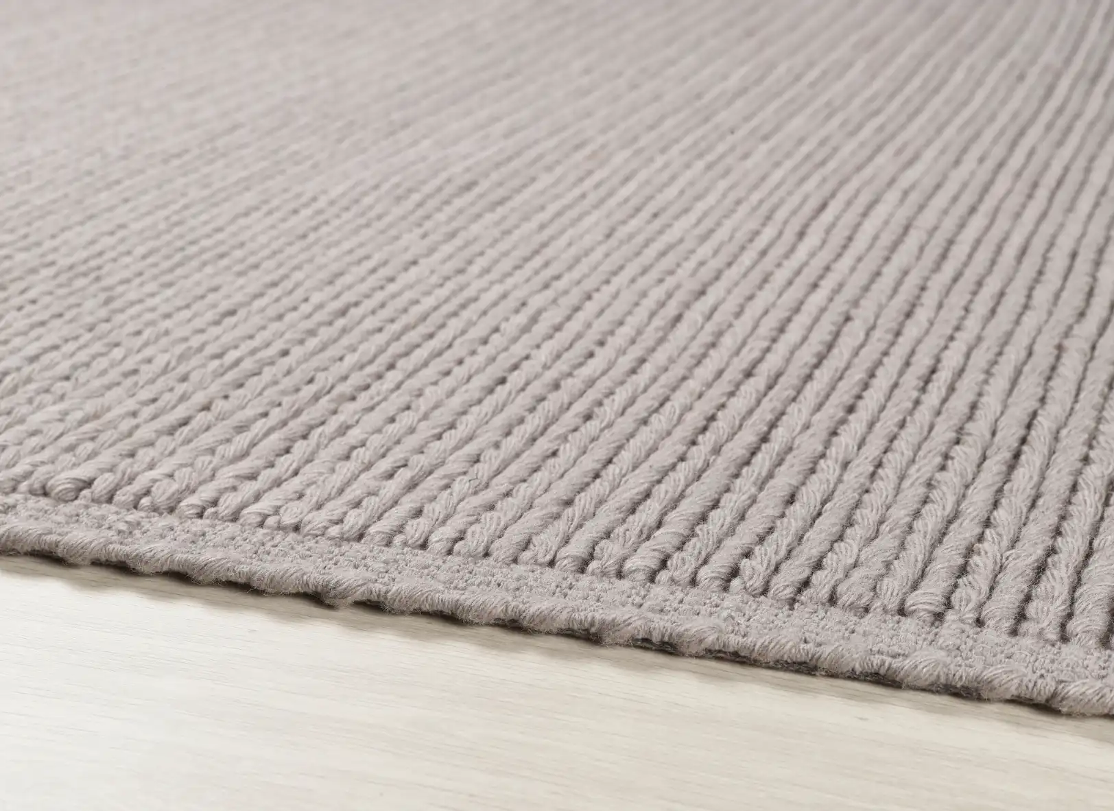 Cable Warm Grey Rug - Image 3